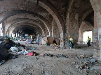 Silos Trieste lavori di bonifica e sgombero interno