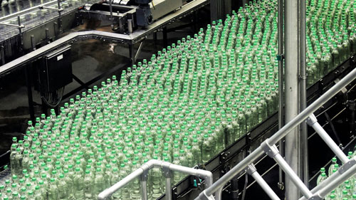 Industria confezionamento acqua minerale