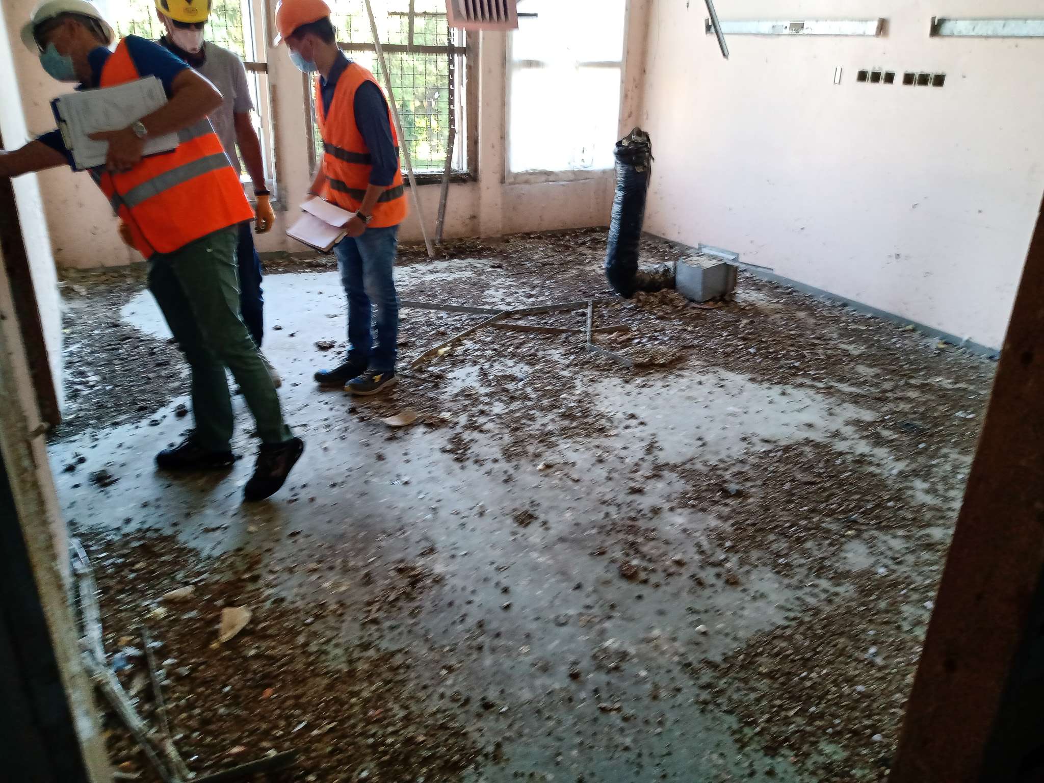 Ex ospedale di Mestre sgombero e ripristino