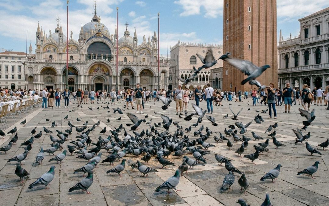 Piccioni: il pericolo nascosto nelle nostre città (e come liberarsene in modo sicuro)