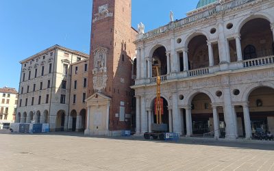 Sono iniziati i lavori alla Basilica Palladiana: SGD Group per la dissuasione dei volatili